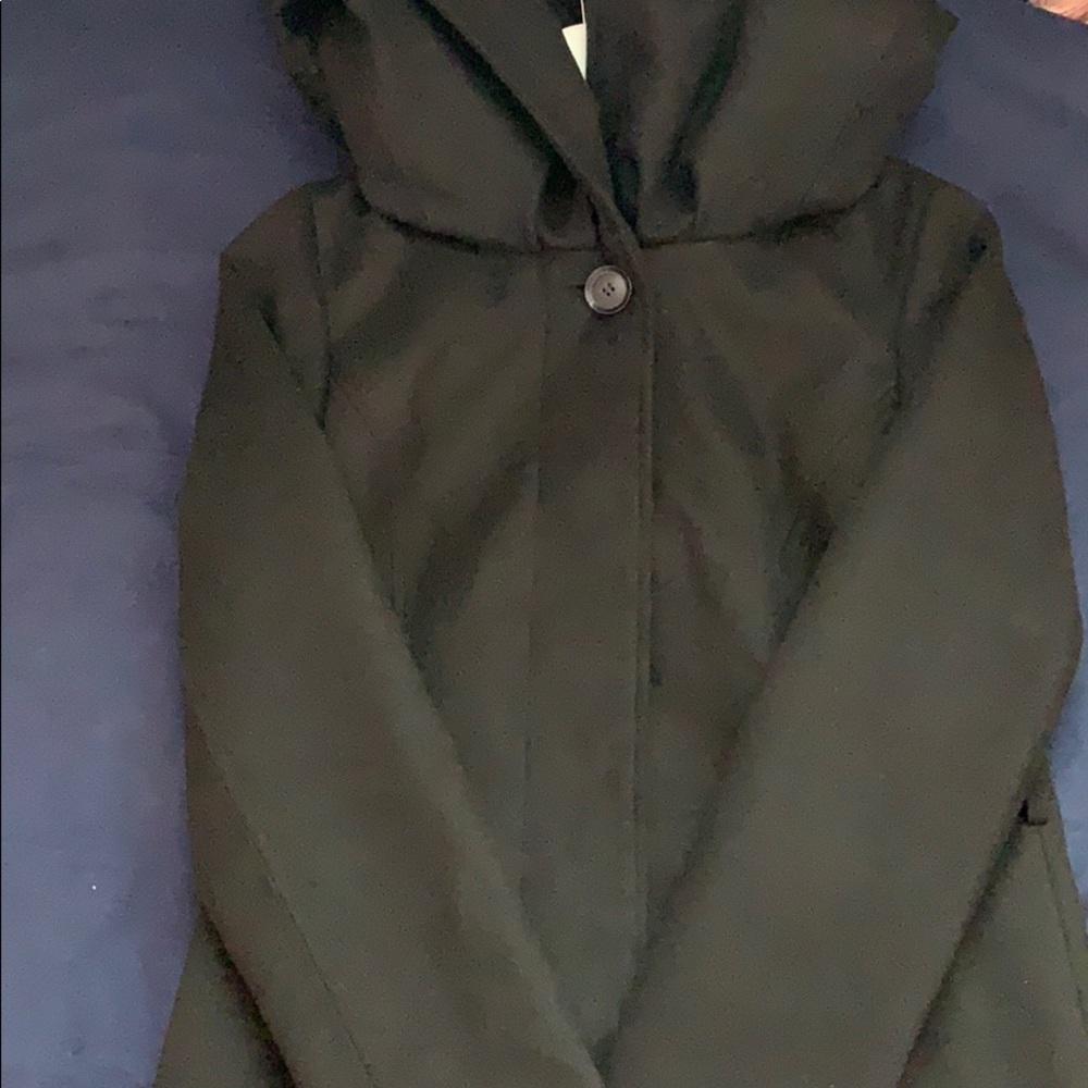 Black Womens pea coat